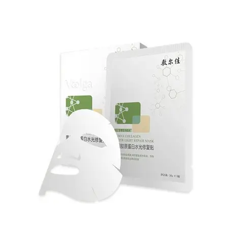 nan VOLGA gezichtsmasker met recombinant collageen 5 stuks