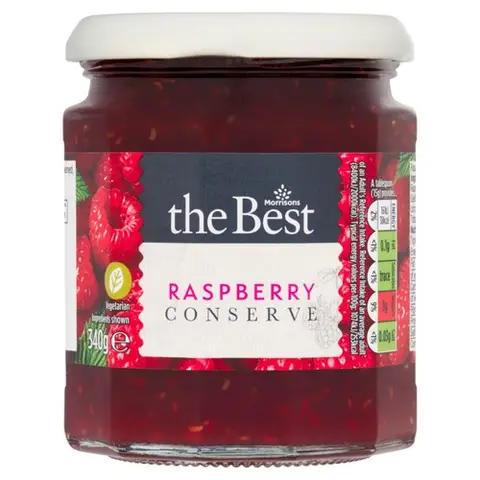 Morrisons The Best Raspberry Conserve 340g