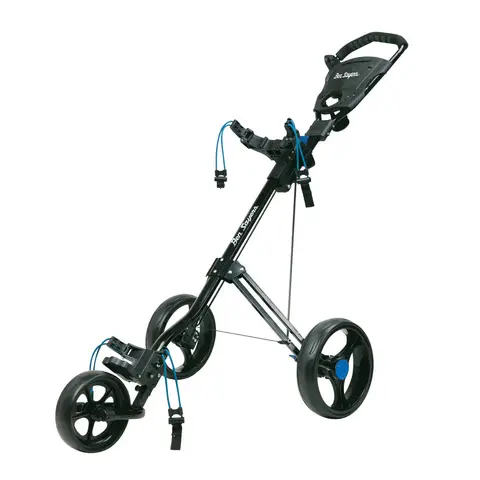 Ben Sayers Push Golf Trolley D3 Black/Blue