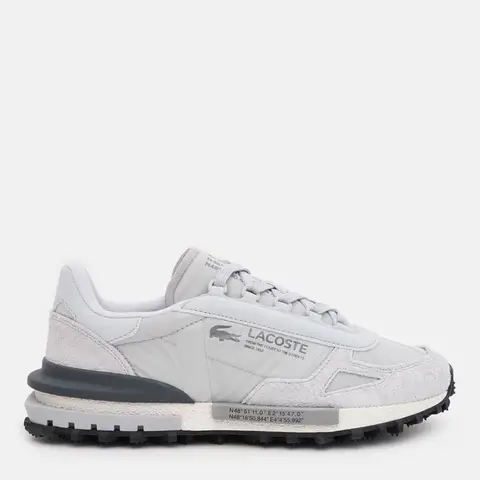 LACOSTE ELITE ACTIVE 125 6 SMA Gris clair/gris - Pointure 44