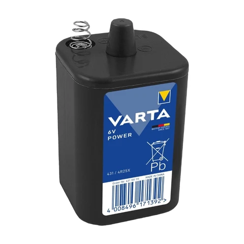 VARTA Batterie Zink-Kohle, 431, 6V, 8.500mAh Schrumpffolie (1er-Pack)