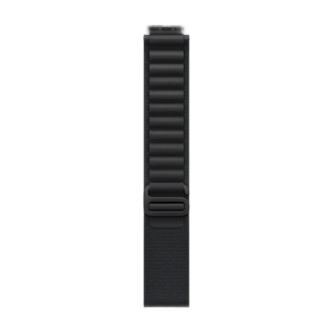 Apple Watch Alpine Loop - Schwarz (49mm, Schwarzes Titan, S)
