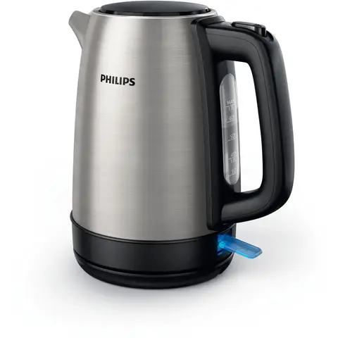 Philips Daily Collection HD9350/90 waterkoker - Zwart/Zilver