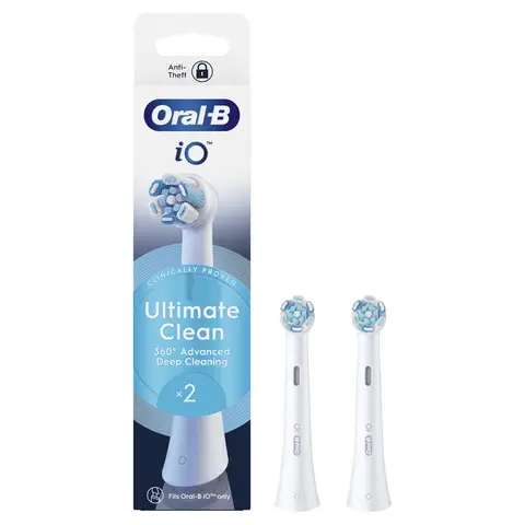 Oral-B iO Ultimate Clean Toothbrush Heads 2 pack