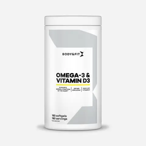 Omega-3 + Vitamin D3 180 capsules