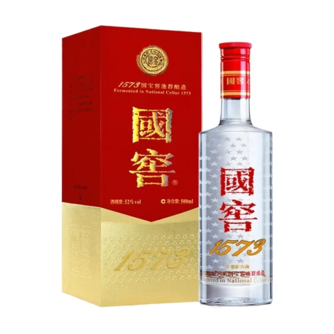 Luzhou Laojiao National Cellar 1573 500ml 52% Alc./Vol 國窖1573