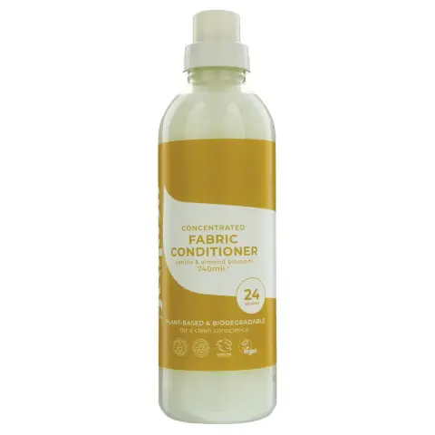 ECOLEAF BY SUMA - Fabric Conditioner-Vanilla-Con - Concentrated Formula 24 Washes - 740ML