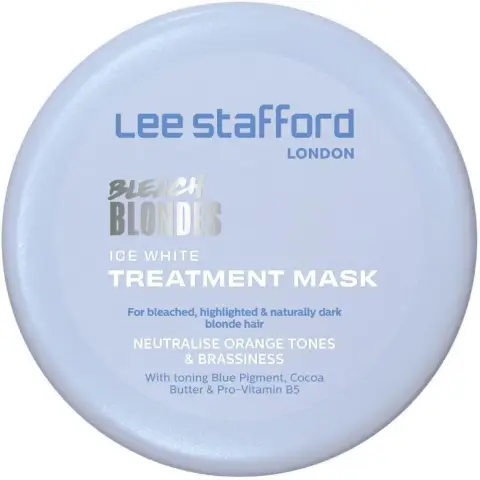 Lee Stafford Bleach Blondes Ice White Toning Treatment Mask 200 ml