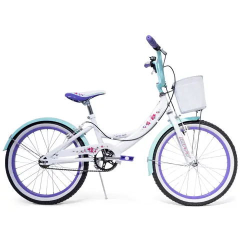 Huffy 'Girly Girl' 20 inch Bike in Gloss White