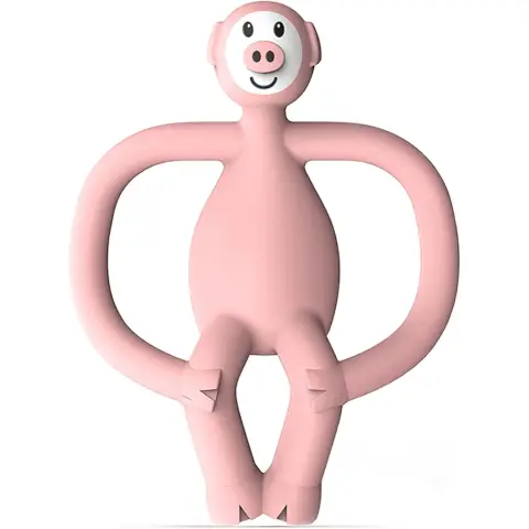 Matchstick monkey Animal Teether Pickle Pig