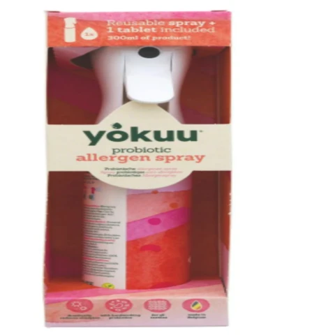 YOKUU - Allergen Spray Starter Kit - 1 Pearl, 1 Refillable bottle - STARTER