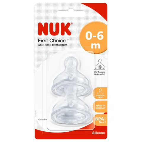 Nuk 150ml Silicone Teat  Size 1 small hole