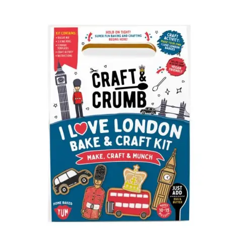 Craft & Crumb - I Love London Bake & Craft Kit - 266g