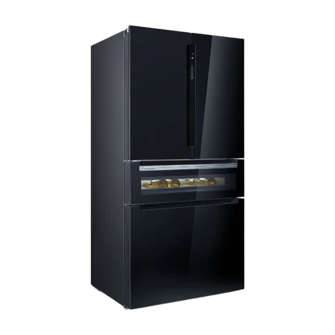 Siemens KF96RSBEA vrijstaande koel-vriescombinatie - French Door-design - NoFrost - FreshSense - LED-verlichting - roestvrij staal