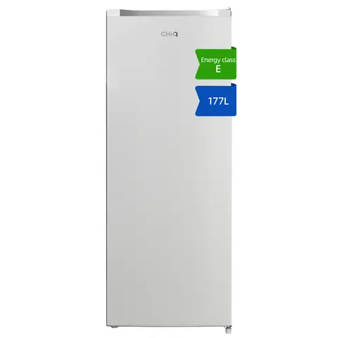 CHiQ JKR183DWE 54cm Wide 144cm Tall Freestanding Upright Freezer - White - E Rated