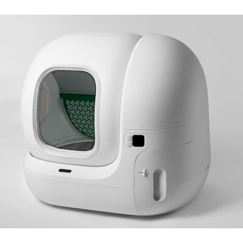 PETKIT Pura Max 2 Selbstreinigende Katzenklopfanne, 76 L Katzenstreu-Pfanne, Selbstreinigend, xSecure, Pura Max 2 für Mehrere Katzen (Entduftend und Sandkissen kostenlos, mit N50, mit 2 Müllbeuteln)