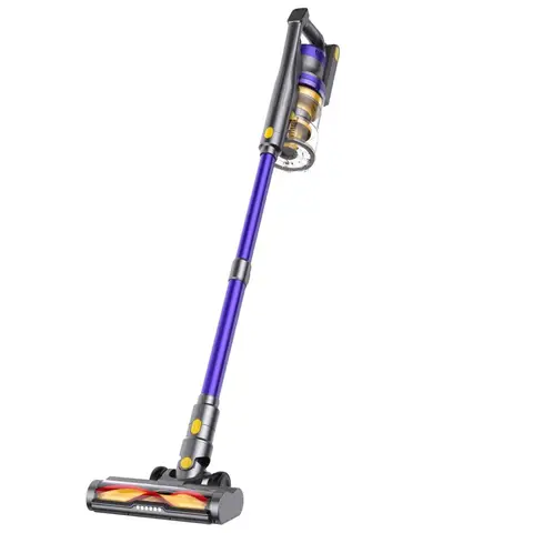 Laresar Aspirateur sans fil X11, 75 kPa / 650 W avec autonomie 60 min, bac à poussière 2 L, LED verte, écran tactile