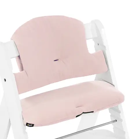 Hauck Seat Cushion / Highchair Pad for Alpha Highchair - Highchair Pad Select - Muslin Mineral Rose