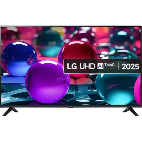 LG 50UA73006LA 50" 4K UHD Smart TV – HDR10 Pro, α7 AI Processor, webOS, Black, G Energy Rating