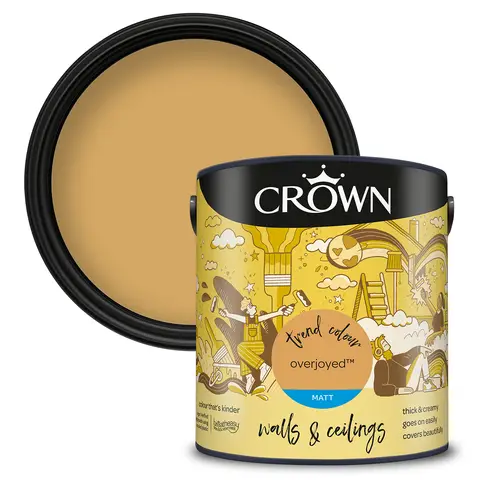 CROWN Matt Emulsion Overjoyed 2.5L
