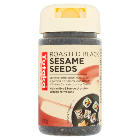 Yutaka Black Roasted Sesame Seeds 100g