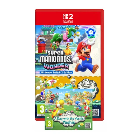 Super Mario Bros. Wonder + Meetup In Bellabel Park - Switch 2 - Version Française