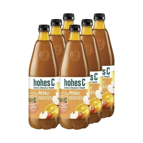 Hohes C Milder Frühstückssaft 6x1L