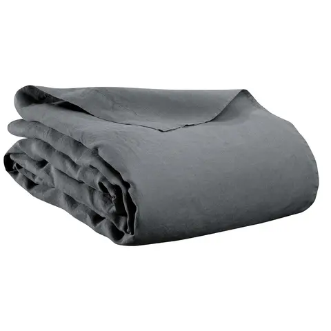 Drap Plat Kala Couleur Carbone 240 x 300