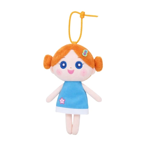 Quan Duo QD-MRF-0102 - Poupée porte-clés en tenue bleue, 19 cm, 20