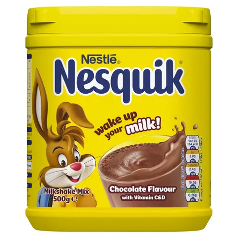 Nesquik Chocolate Flavour Milkshake Mix 500G
