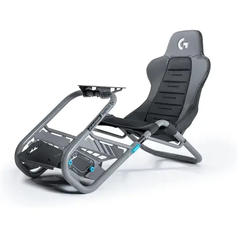 Playseat Trophy - Logitech G Edition universele gamestoel, gestoffeerde zitting, zwart