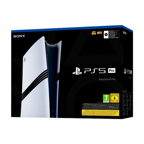 Sony PlayStation 5 Pro, PlayStation 5 Pro, Schwarz, Weiß, 120 Hz, SSD, 2 TB, 10,100,1000 Mbit/s