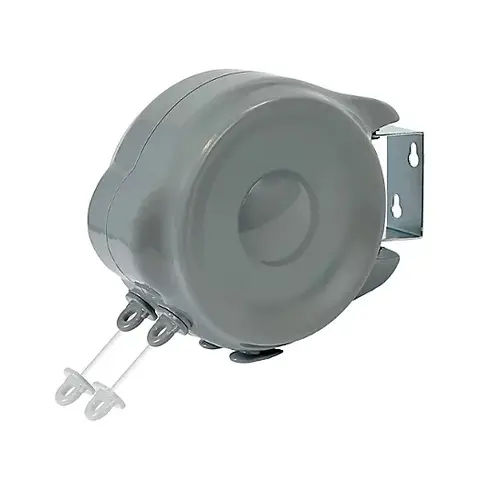 Addis Dual Line 30m Retractable Clothes Washing Line Wall Mounted