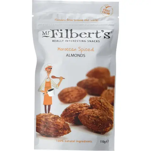 Mr Filbert's Moroccan Spiced Almonds 100g