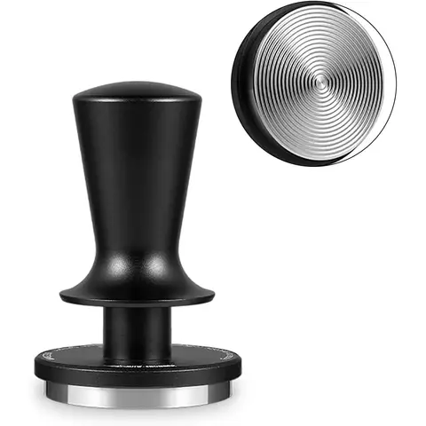 MHW-3BOMBER Espresso Tamper 58 mm - CD Series Coffee Stamp with 2-Spring Auto Rebound, Coffee Tamper for Portafilter Machines, Barista Accessories for Coffee Lovers, Entry Level & Professional, Model