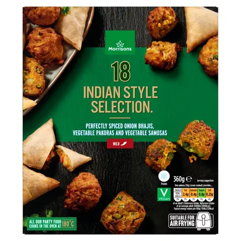 Morrisons Indian Style Selection Pack 360g