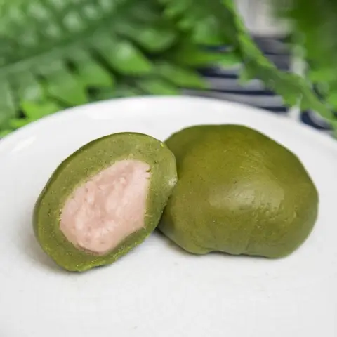JX Green Balls with Mashed Taro 4 x 60g