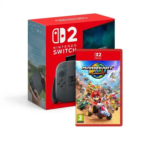 Nintendo Switch 2 + Mario Kart World - zwart, 256 GB | Nintendo
