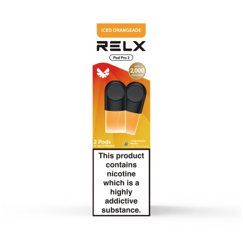 RELX Pod Pro 2 (Pre-filled 2 Pods Pack) - Iced Orangeade