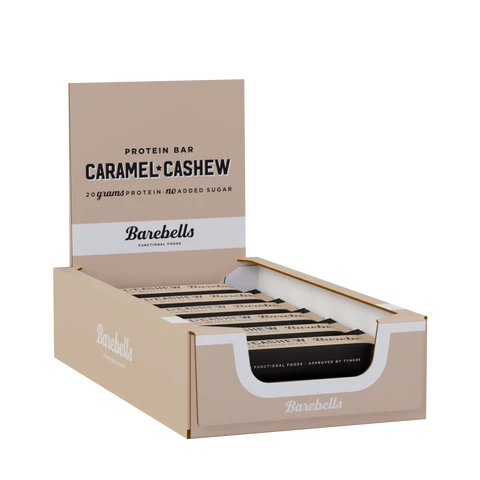 Protein Bars Caramel & Cashew 660 grams (12 bars)