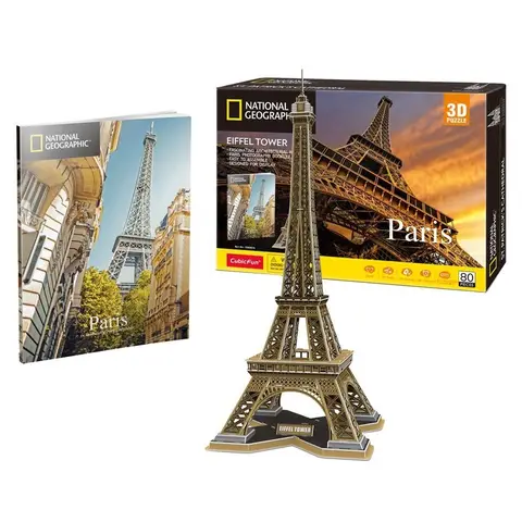 Cubic Fun 3d Puzzel NG Eiffel Tower