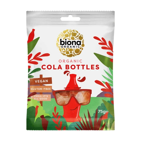 Biona Organic Cool Cola Bottles 75g