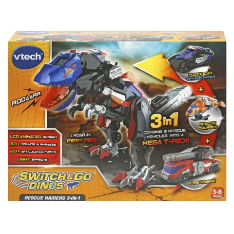 Vtech Switch & Go Dinos® Rescue Raiders 3-in-1