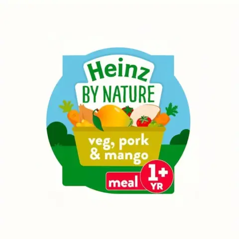Heinz Veggies Pork & Mango 1-3 years 230g