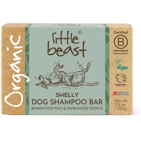 Little Beast Smelly Dog Shampoo Bar 100g