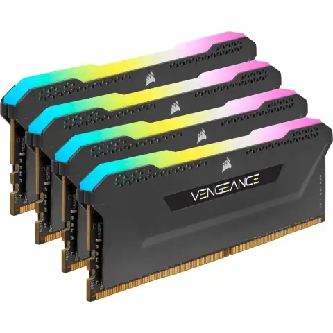Corsair Vengeance RGB Pro SL 32GB (4x8GB) DDR4 3200 (PC4-25600) C16 1.35V