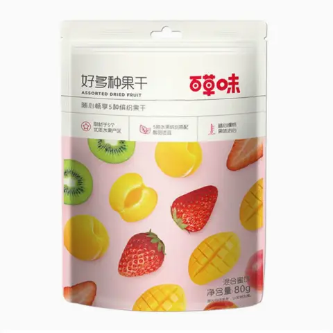 Baicaowei Dried fruit jerky 百草味好多种果干80g