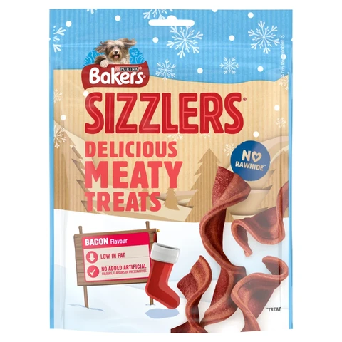 Purina Bakers Sizzlers Delicious Meaty Treats 90g