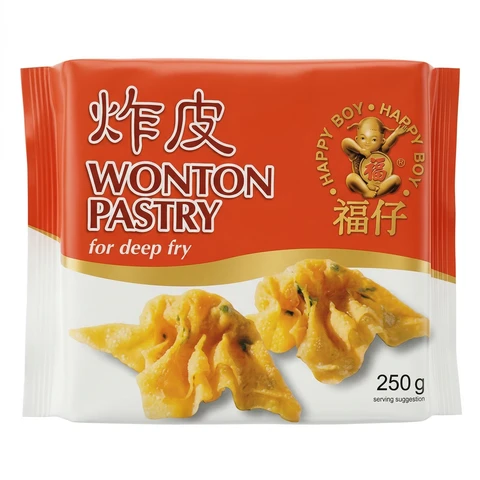 HAPPY BOY Wonton Pastry Deep Fry 250g