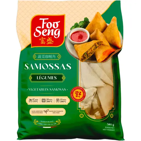 Foo Seng Samoussas aux légumes - 580 g